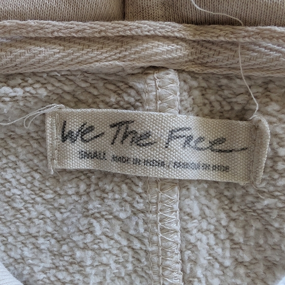 We the Free Beigey White Ombre Zuma Hoodie Sweater size Small - Picture 15 of 16
